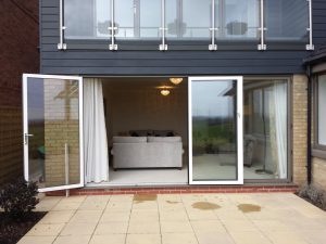 aluminium bifolding doors dunmow