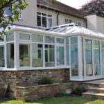 aluminium bi-folding doors great dunmow