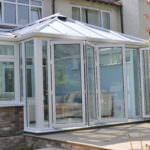 aluminium bi-folding doors great dunmow