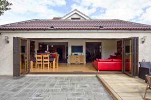 aluminium bi-folding doors great dunmow