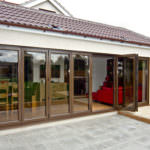 aluminium bi-folding doors great dunmow