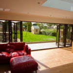 aluminium bi-folding doors great dunmow