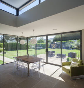 aluminium bi-folding doors great dunmow