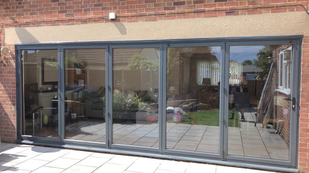 aluminium bifold doors chelmsford