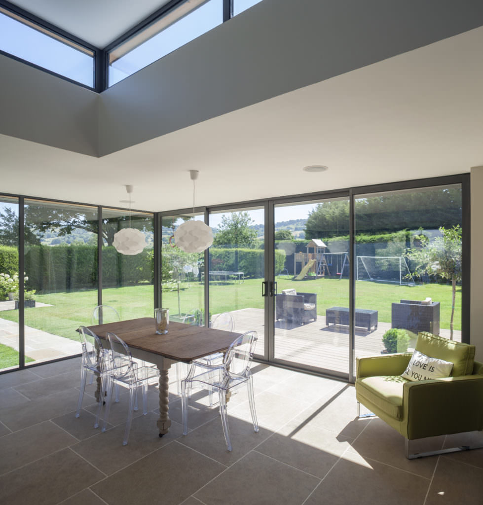 aluminium bi-folding doors bishops stortford