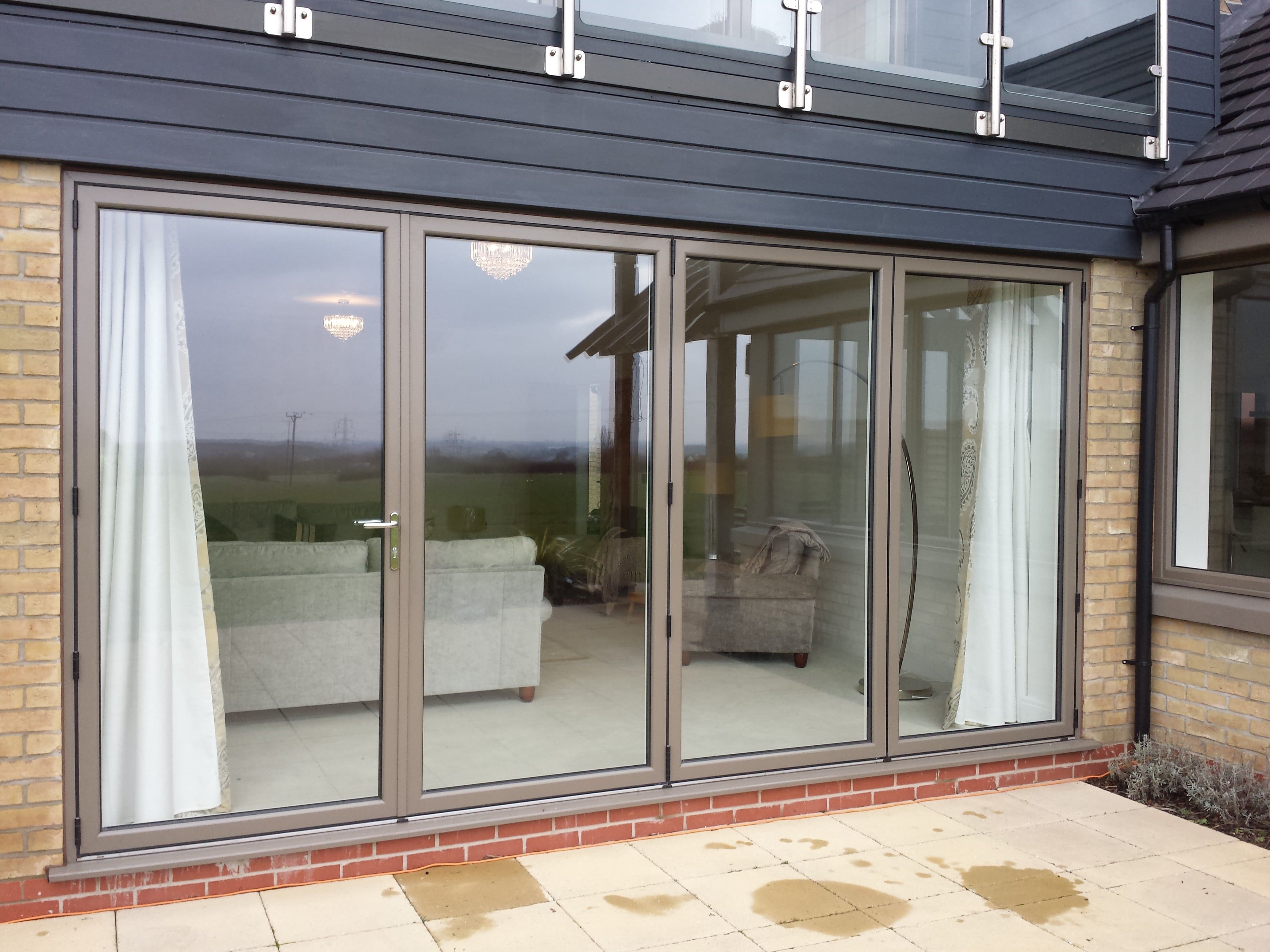 aluminium bifolding doors cost dunmow