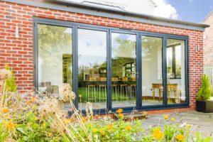 Aluminium Bi-Fold Doors Double Glazing Saffron Walden